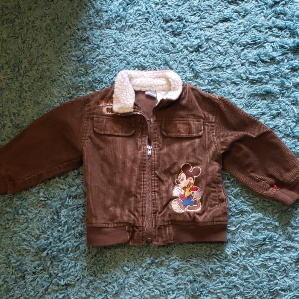Disney Mickey Mouse Toddler Bomber Jacket Coat